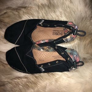 Navy blue bobs. Rarely worn